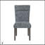 Ensemble de table de salle à manger en faux marbre SUSAN GREY, durable et élégant pour les maisons modernes, facile à nettoyer et à entretenir