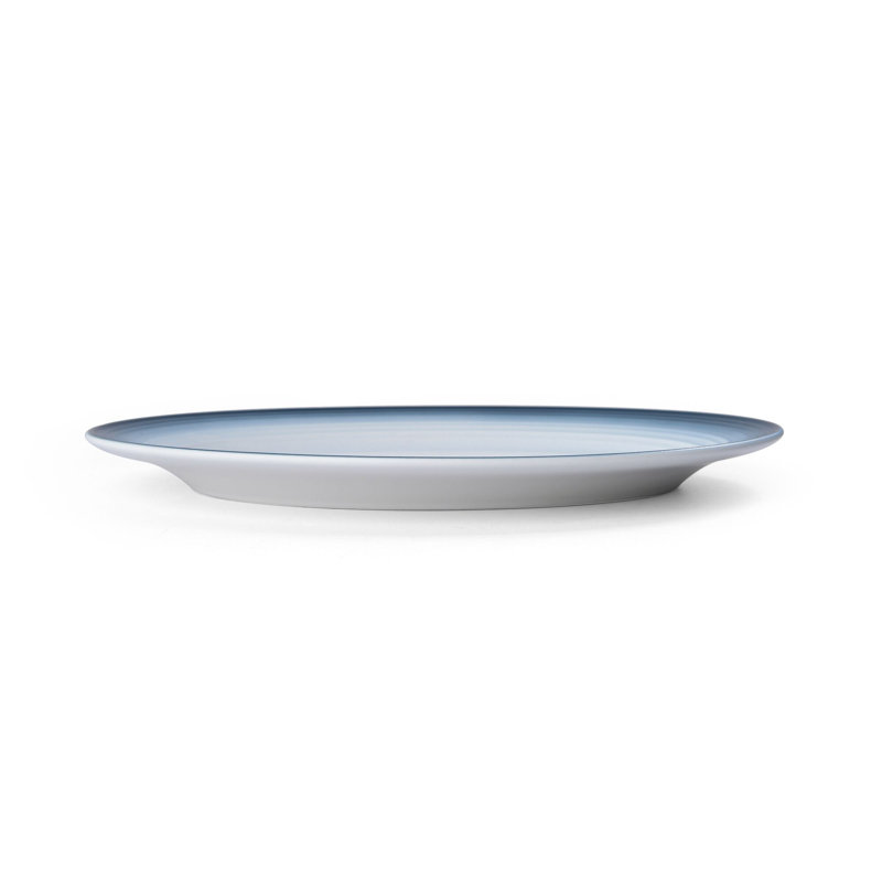 Swirl Ombre 13.75 in. Oval Platter