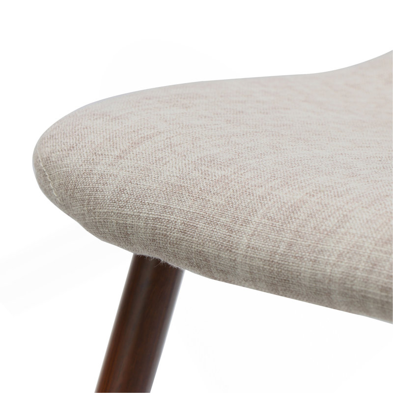 Chaise de salle à manger, Brun, Beige