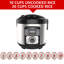 Brentwood 7 pte Cuiseur multi-fonctions en acier inoxydable Select 12