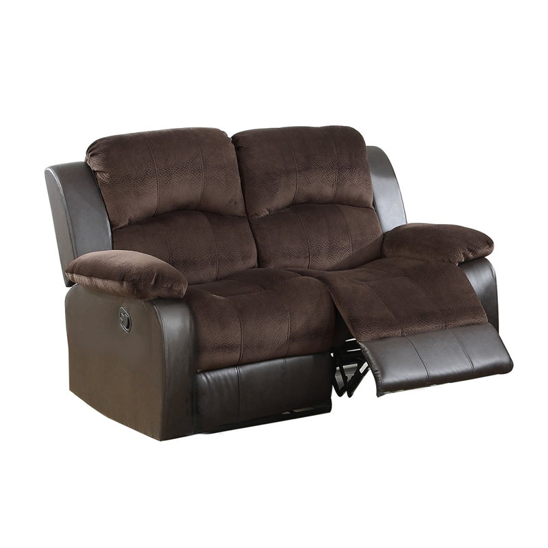 Catalan 61'' Upholstered Reclining Loveseat