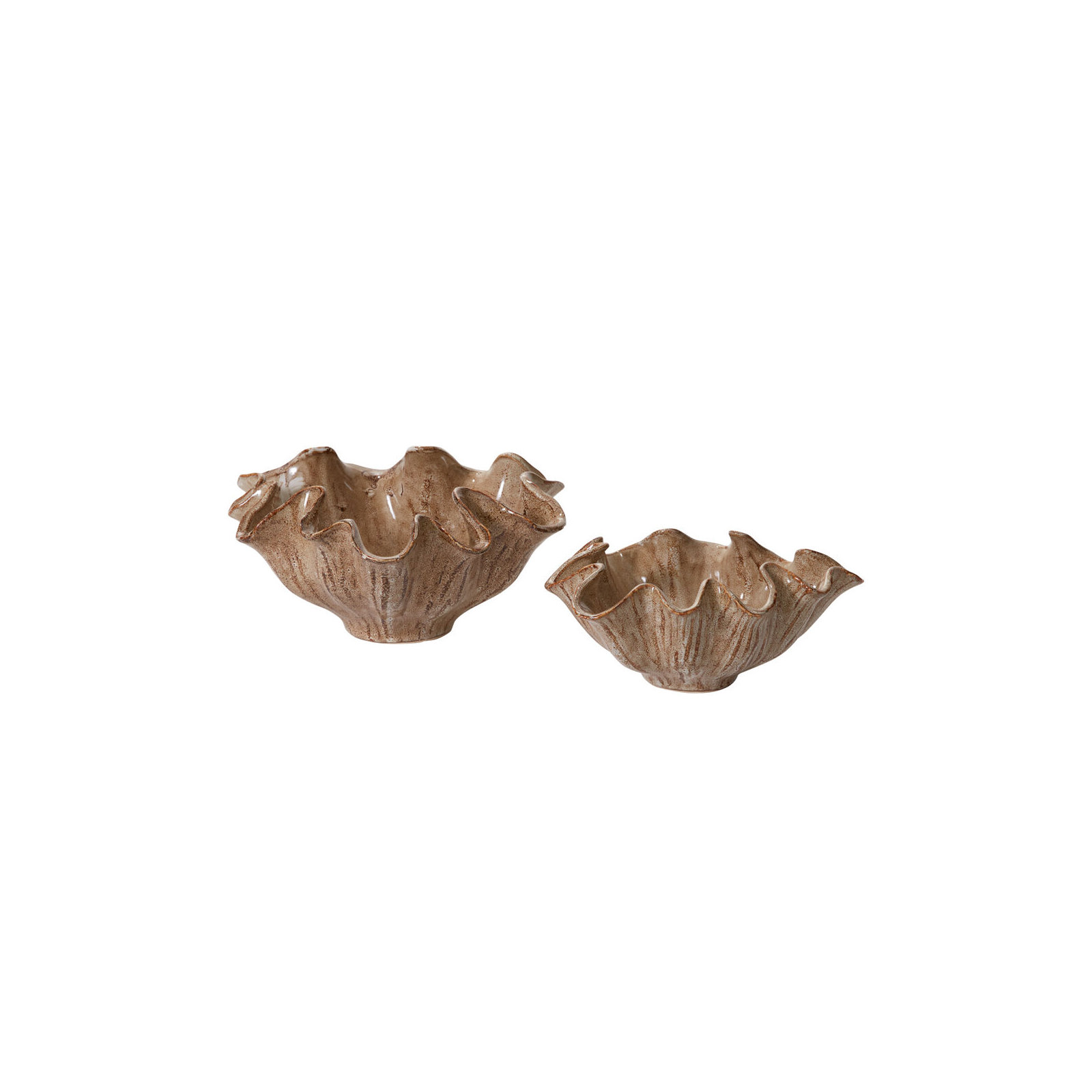 Icaria Bowl 11"x 10"x 5", 5'' H x 11'' W x 10'' D