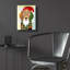 Art mural en verre Trinx «Santa Beagle» par Lanre Adefioye-615616176