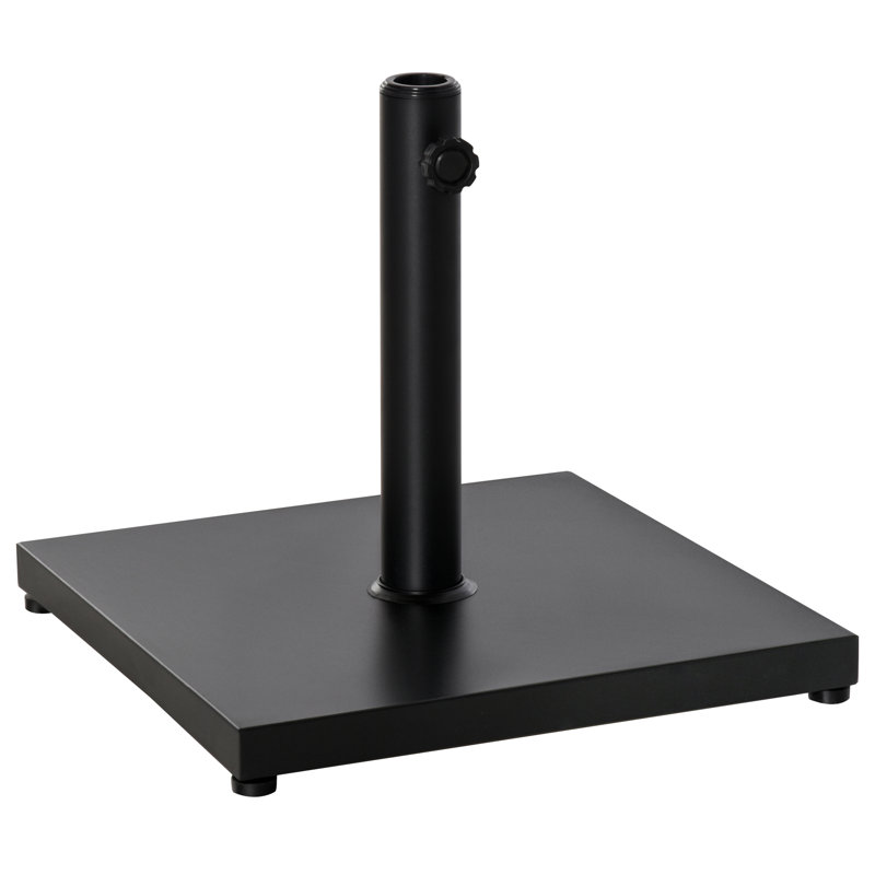 Socle de parasol autoportant en acier