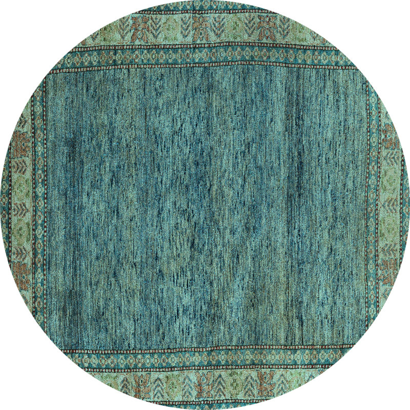 Oriental Indoor Rug, Round 5'