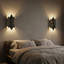 Applique murale à bras 1 lumière Cyrus-486414901