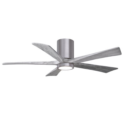 Irene Flushmount Light Kit 5 Blade LED Ceiling Fan