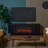 Morris 72" Mid-Century TV Stand with Electric Fireplace by Real Flame-115583762-122265995