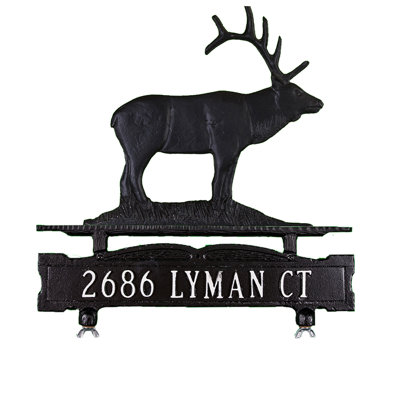1-Line Mailbox Sign