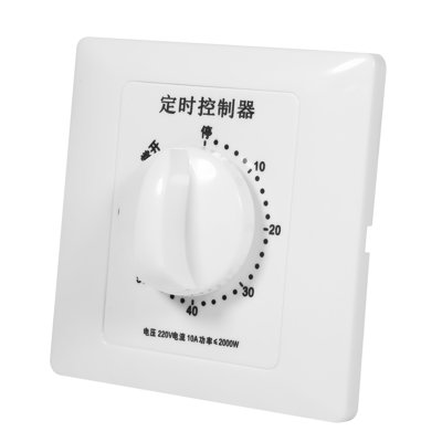 AC 220V High Power Pump Timer Mechanical Time Switch Countdown Control 86 Panel 60 Min
