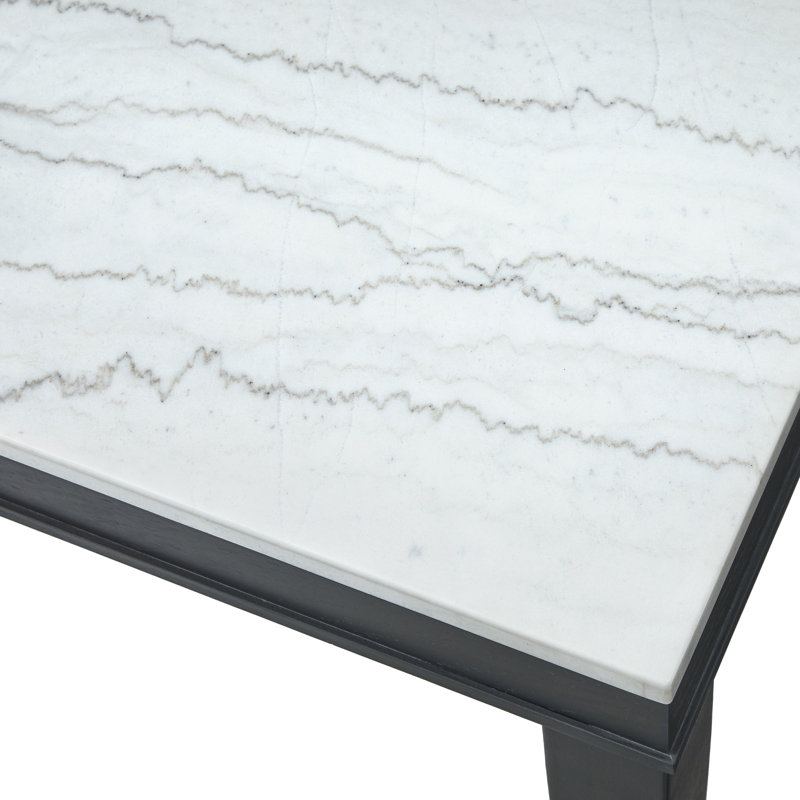 Morrison 72" Genuine Marble Dining Table 