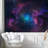 Planet In Outer Space Galaxy Peel & Stick Border-93867917