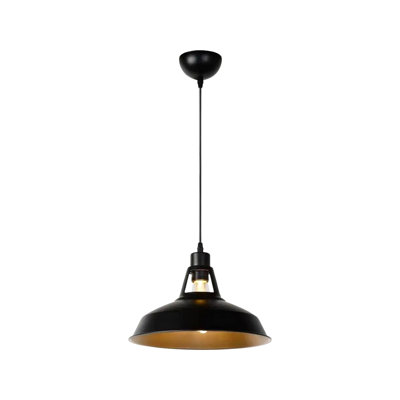 Antonito 1 - Vintage Retro Ceiling Pendant Light Shade – Adjustable Height Rustic Edison Lamp Design