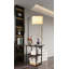 Lampe sur pied avec table