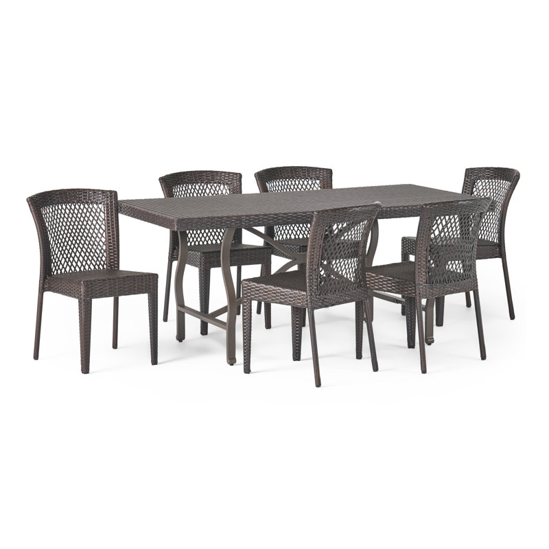 Ensemble repas 7 pièces realmuto Clausen