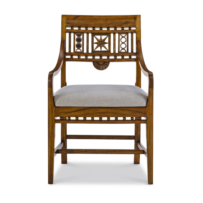 Chaise avec accoudoirs Dahlia