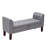 Battle Linen Blend Upholstered Storage Bench-1216530634