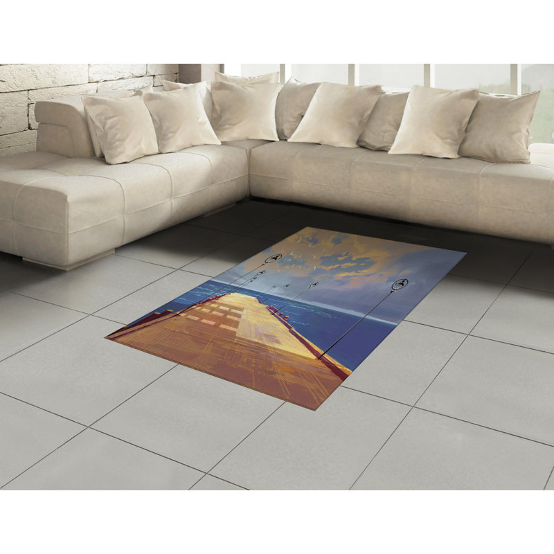 Eberle Toile Hand Woven Area Rug, Rectangle 120 x 180cm