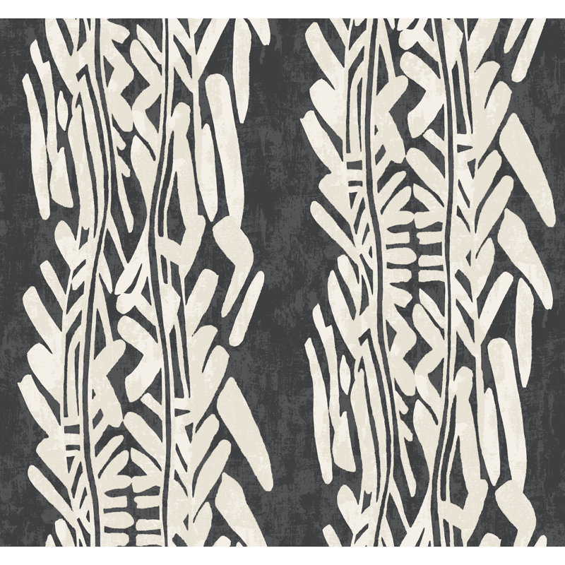 Timira  Wallpaper, Black