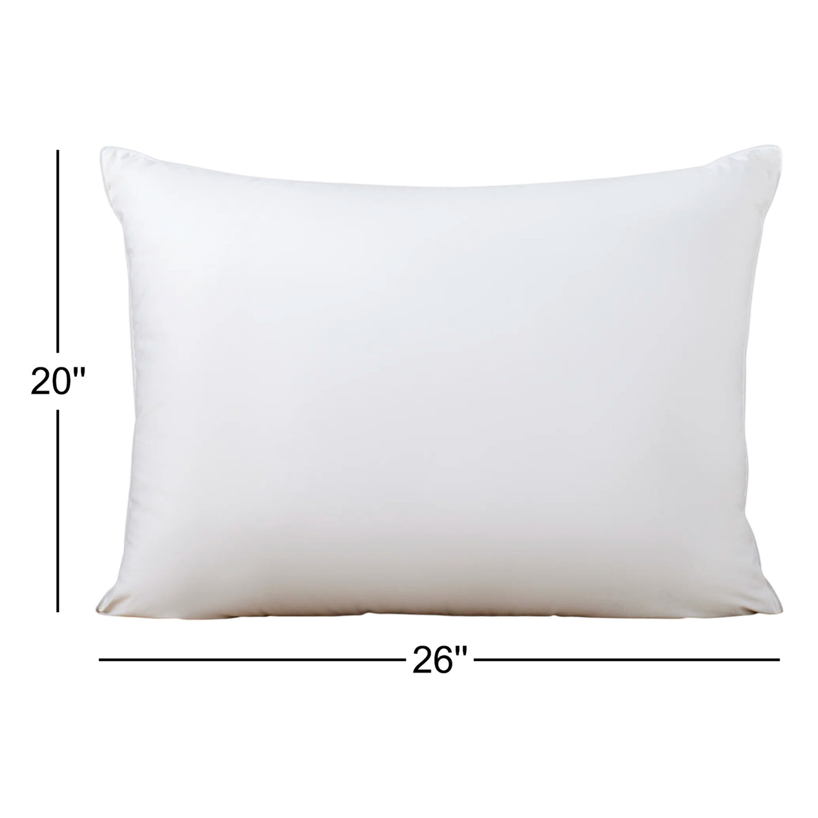 Terron Down Medium Pillow, Standard