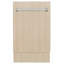 ZLINE 3 Rack Top in Panel Ready 18" 51 dBA Built-In Dishwasher with Stainless Steel Tub