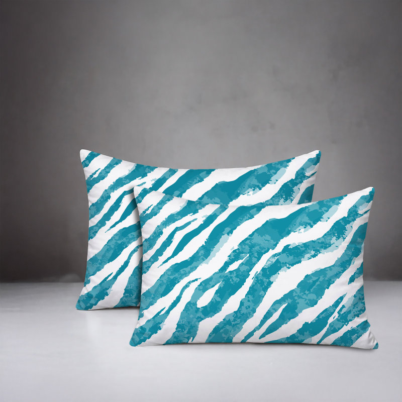 Coussin intérieur / extérieur Juno, 25x18, Turquoise