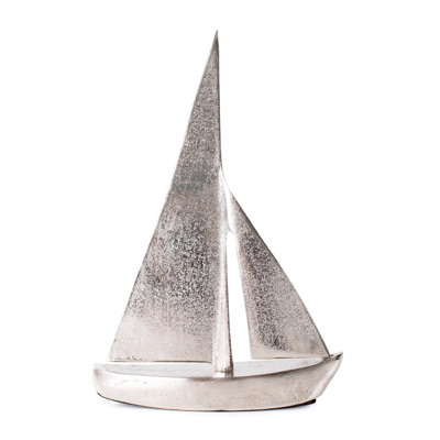 Sculpture de bateau catamaran