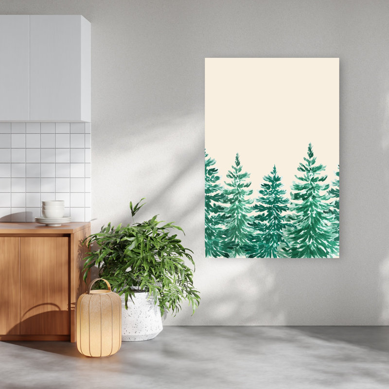 «Magic Winter Forest», reproduction d'art classique sur forêt naturelle, H 60 po x l 40 po