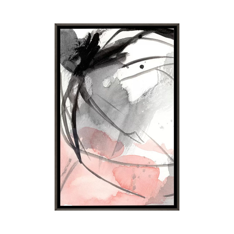 "Around the corner I" par Ethan Harper, reproduction d’art, H 60 po x l 40po x P 1,5 po, Toile avec cadre gris foncé