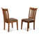 Lawanda 6 - Person Solid Wood Top Pedestal Dining Set