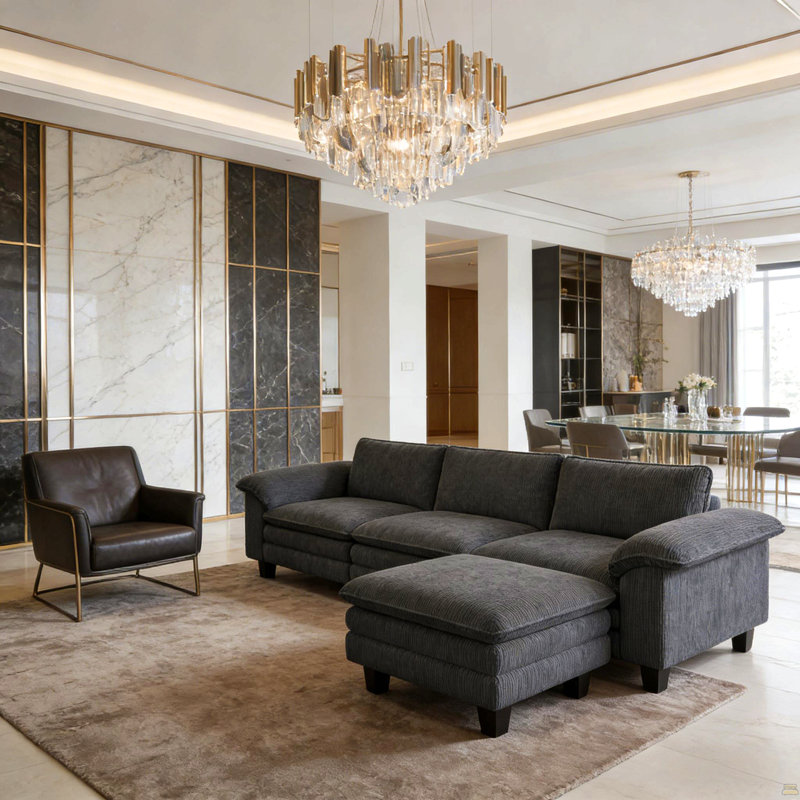 Sectional Sofa,L Shaped Couch,Conversation Couch