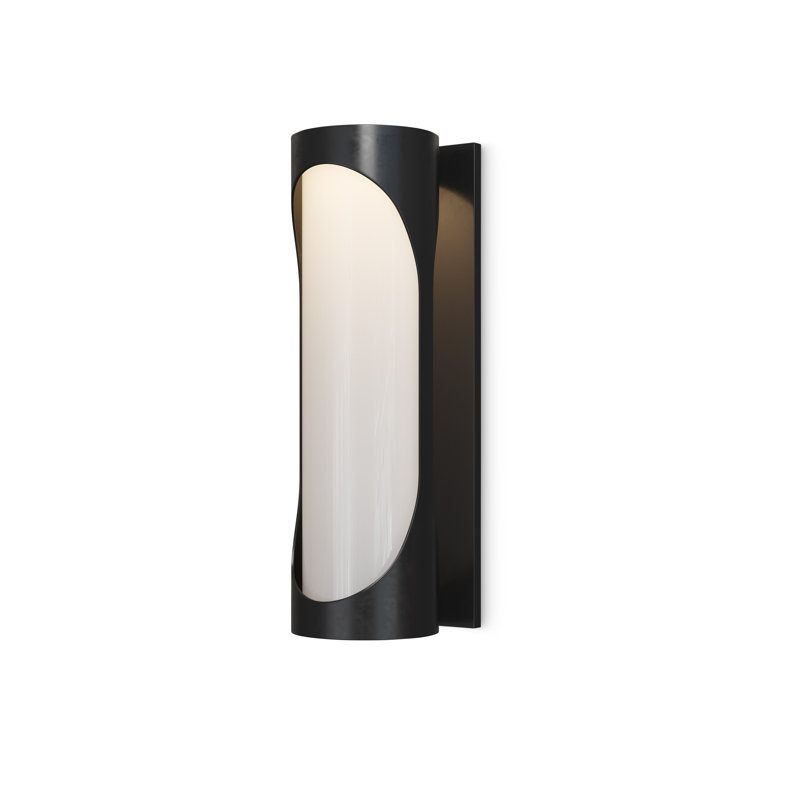 Swale Small Outdoor Wall Sconce, 22" H x 6.5" W x 8" D