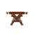 Evangeline Extendable Oval Solid Wood Base Dining Table