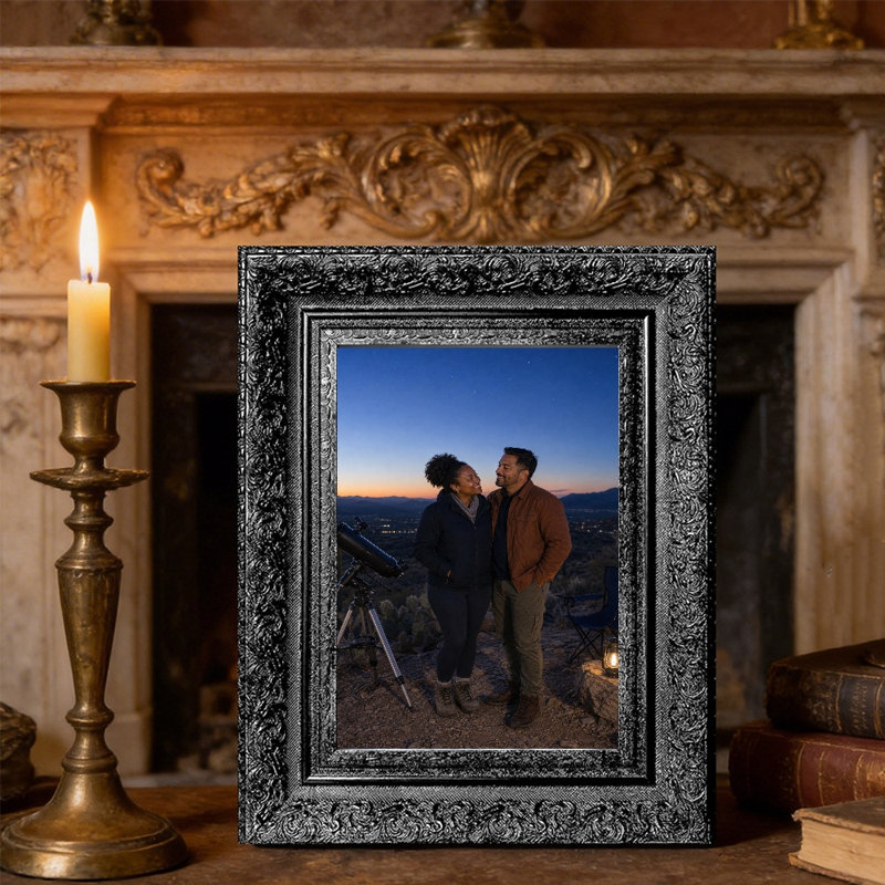 Cadre photo mural 5 pièces x 5 po 1 pièce pour décoration de bureau