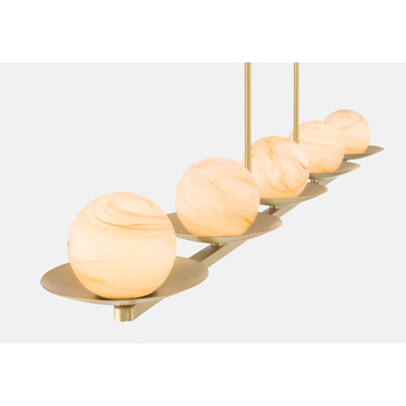 Olenne 64" 5-Light Linear Chandelier