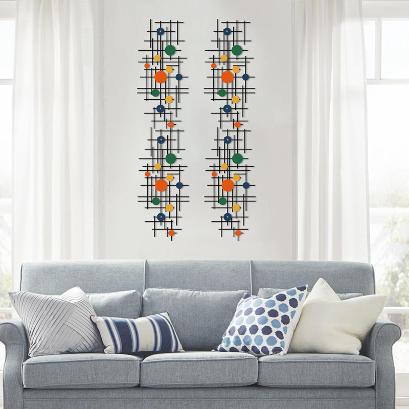Two Minimalist Geometric Wall Decoration Sets