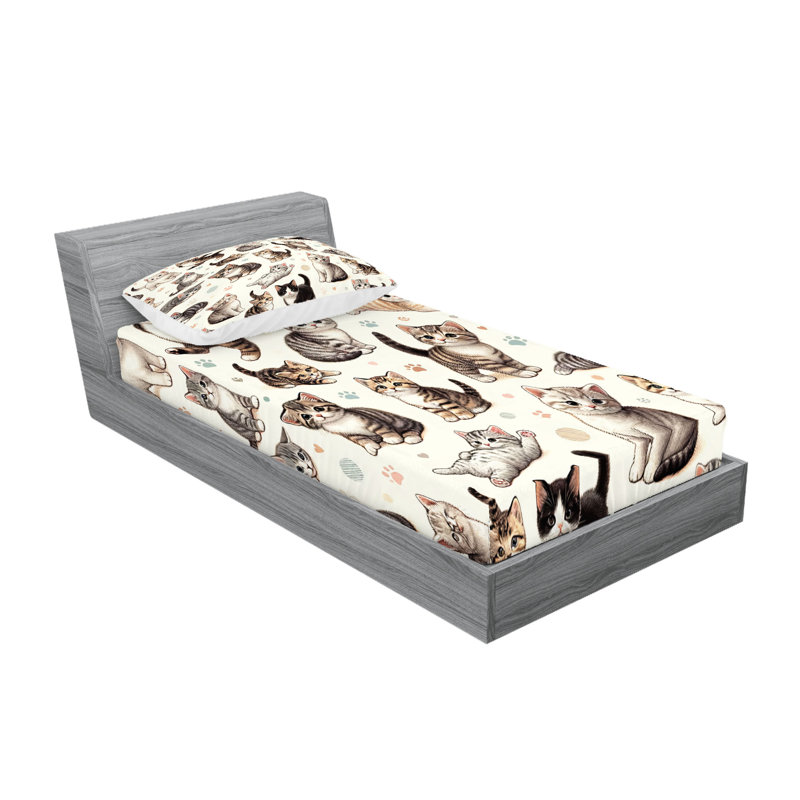 Microfiber Sheet Set, Twin