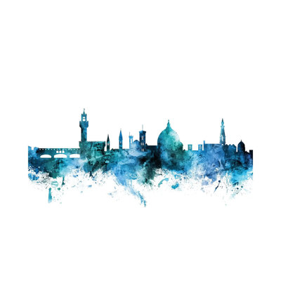 Florence, Italy Skyline by Michael Tompsett - Wrapped Canvas Gallery-Wrapped Canvas Giclée