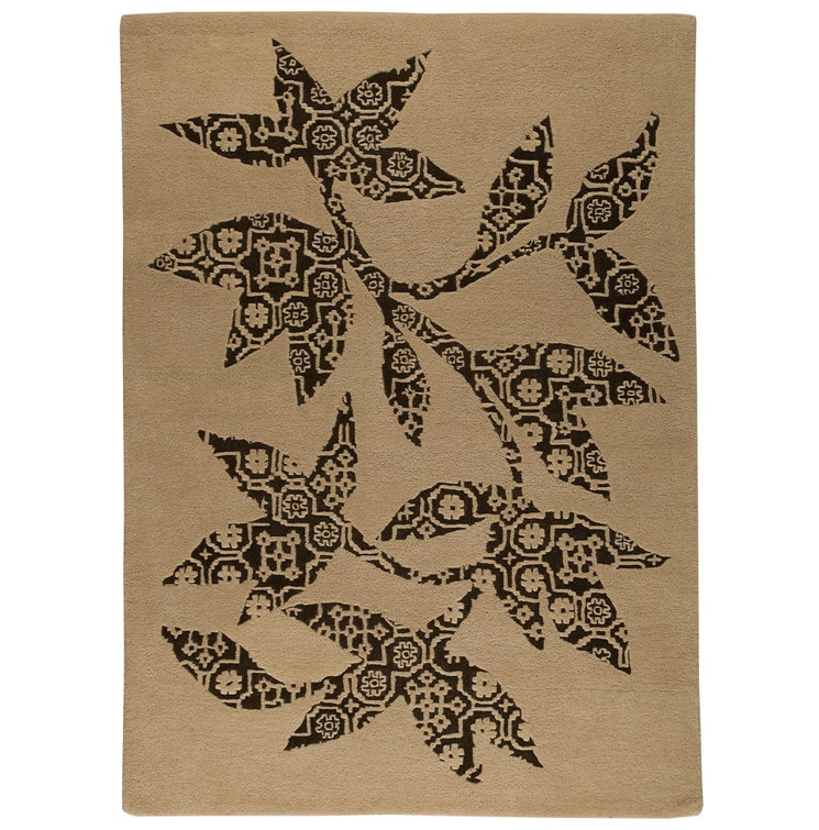 Hogge Wool Floral Indoor Rug