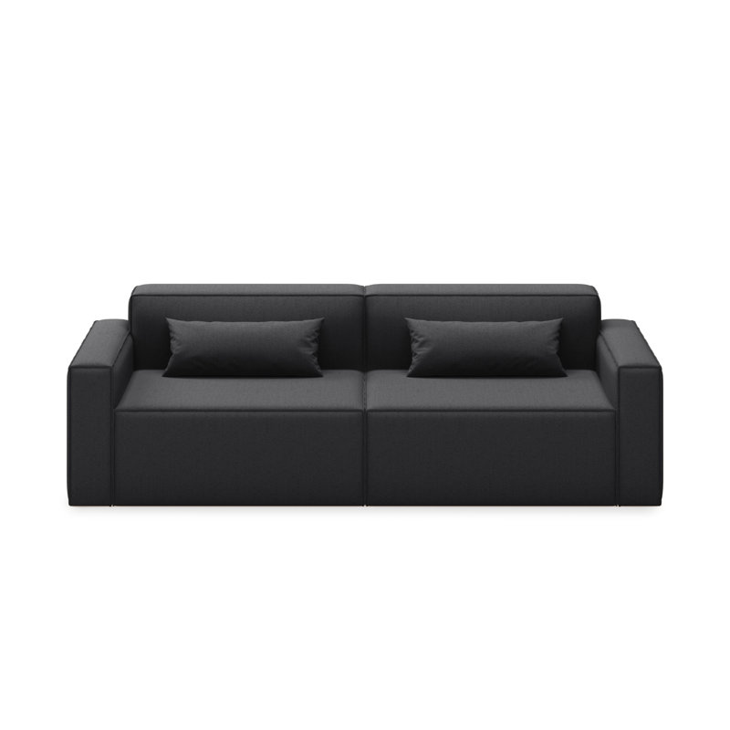 Mix Modular 2-Pc Sofa, Mowat Raven