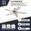Ventilateur de plafond avec lumière Saybrook-1175832147