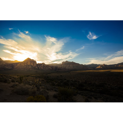 Red Rock Canyon at Sunset by Lpettet