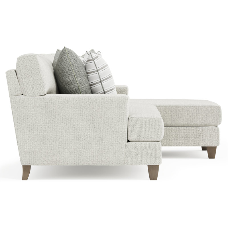 Bernhardt Mila 2-Piece Right Facing Fabric Sectional, null, null
