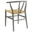 Chaise d'appoint de salle à manger en bois 32 po Amish-108891640-108891642