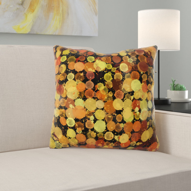 Keya Throw Pillow, Microsuede, Indoor