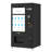 Refrigerated Snack Vending Machine In Black With 48 Slots Featuring Ample 49 Inch Touch Display, Bill Acceptor, Credit Card Reader, Wifi and 4G Connectivity