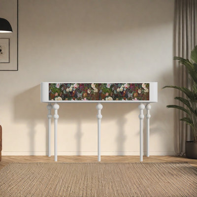 Console moderne à 2 tiroirs