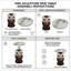Table d'appoint hibou