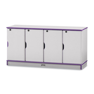 Rainbow Accents Stacking Lockable Lockers