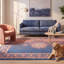 Tapis Ellery moderne à motif mosaïque mouchetée, abstrait, turquoise, rose et crème, lavable à la machine, antidérapant, à poils courts, pour l'intérieur et l'extérieur, adapté aux animaux domestiques, idéal pour le salon, la chambre, la salle à manger, l'entrée, le couloir ou le bureau.-51782251